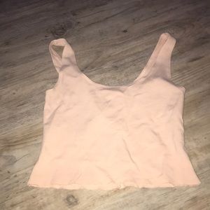cropped tank top